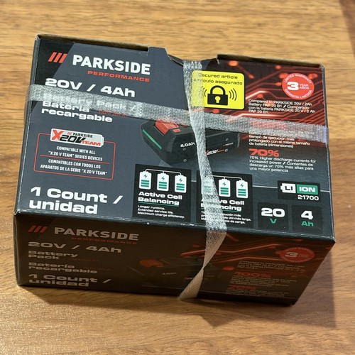 Parkside 20v 4ah - 20v, battery