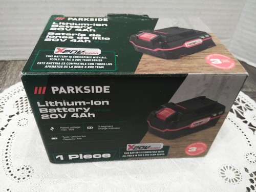Parkside powerful 20v 4ah - 20v,