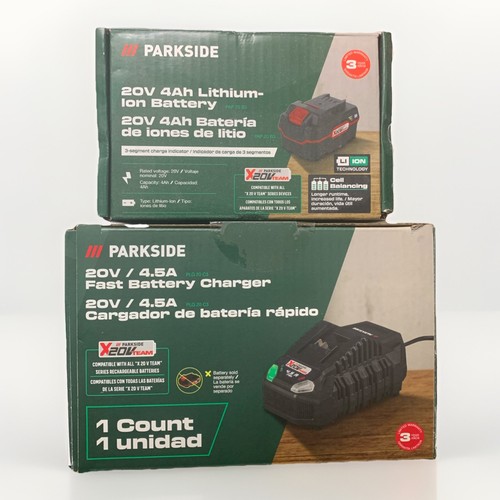 Parkside 20v 4ah ion - parkside,